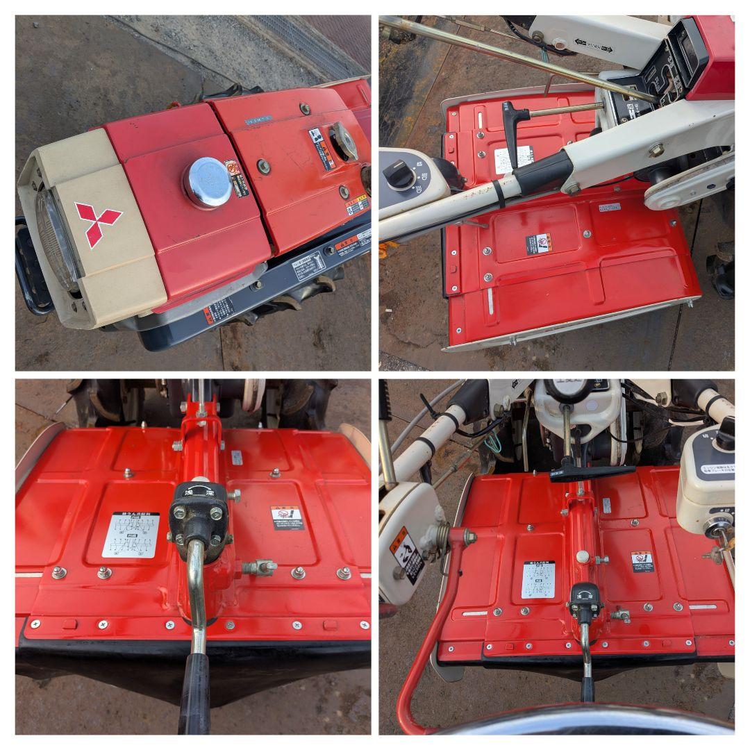 三菱耕運機　ディーゼル　MR801D セル付きバッテリー新品　8馬力　配送可能