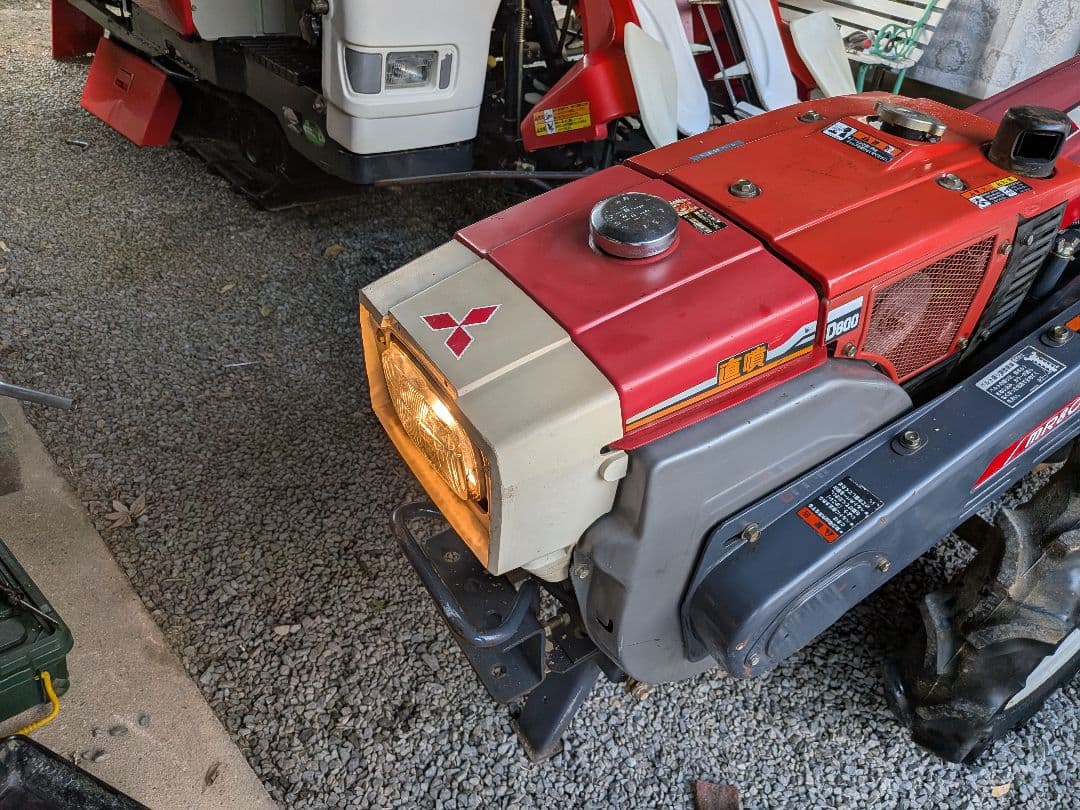 三菱耕運機　ディーゼル　MR801D セル付きバッテリー新品　8馬力　配送可能