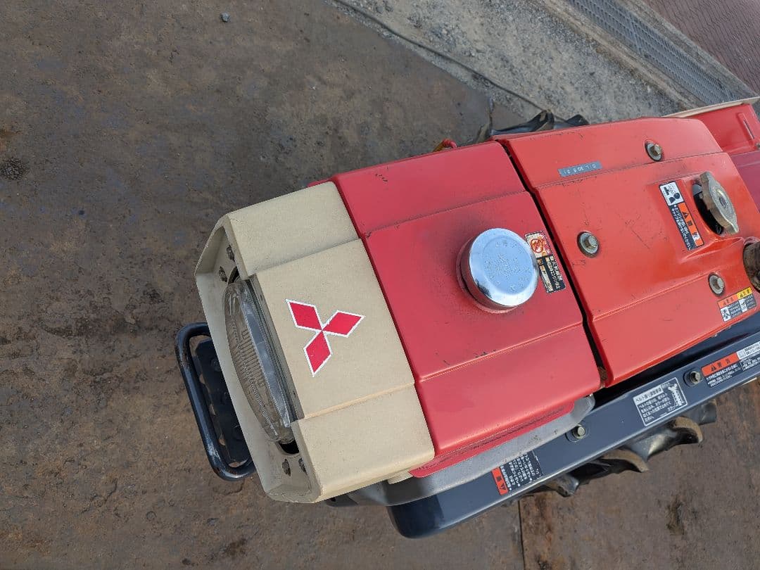 三菱耕運機　ディーゼル　MR801D セル付きバッテリー新品　8馬力　配送可能