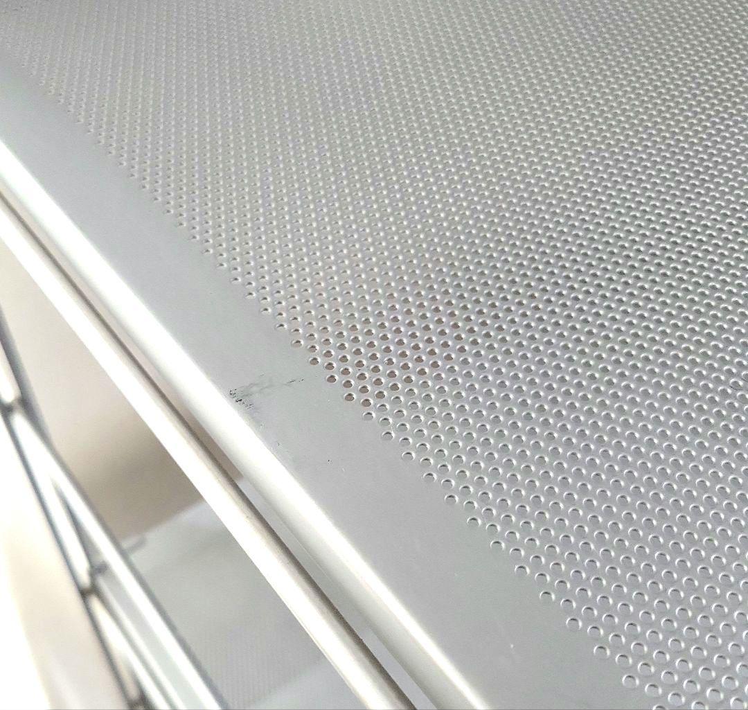 無印良品　スチールユニットシェルフ　旧モデル　廃盤グレー　ワイド・大