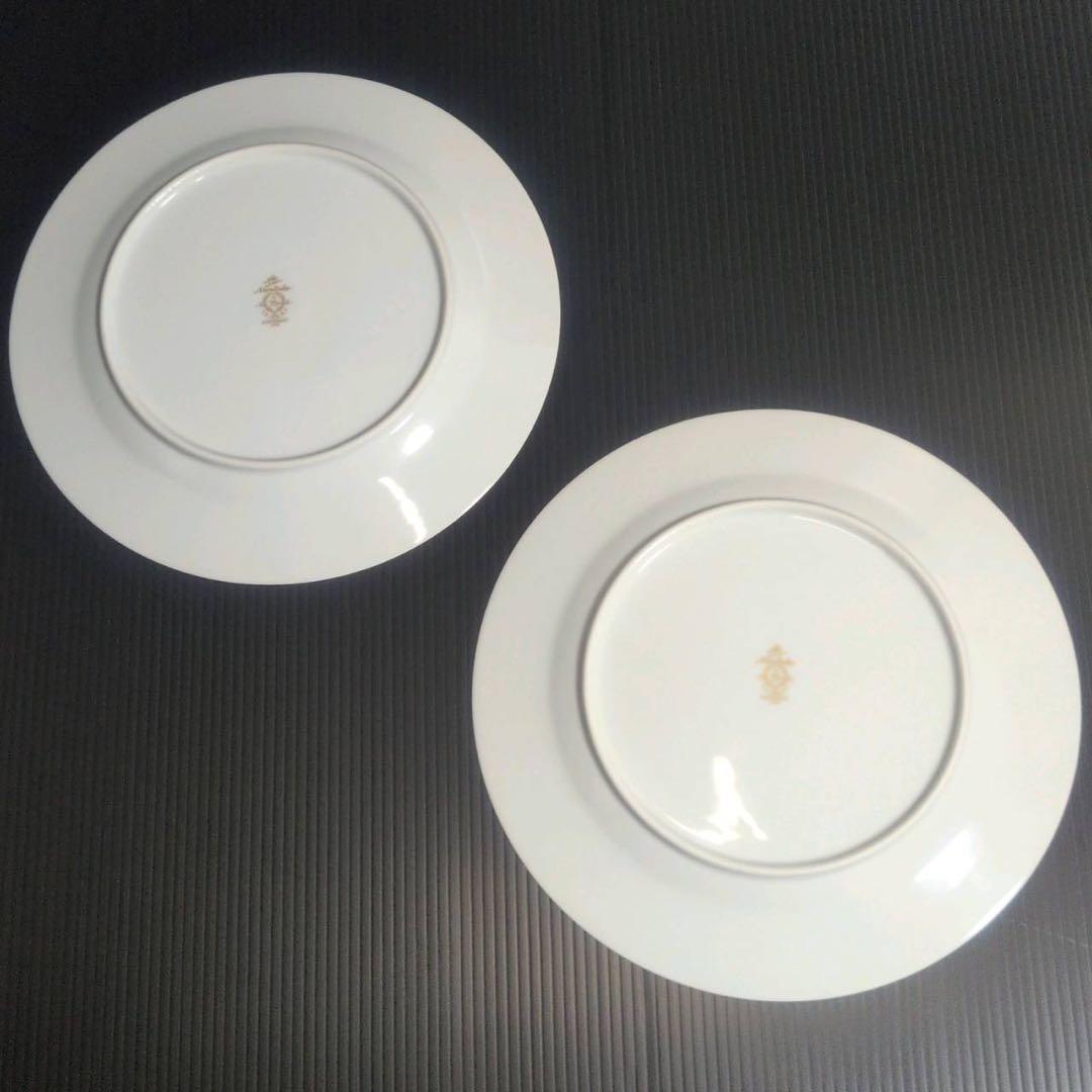 ノリタケ 75周年 金彩 プレート 26.5cm 6枚 ダイヤモンドコレクション