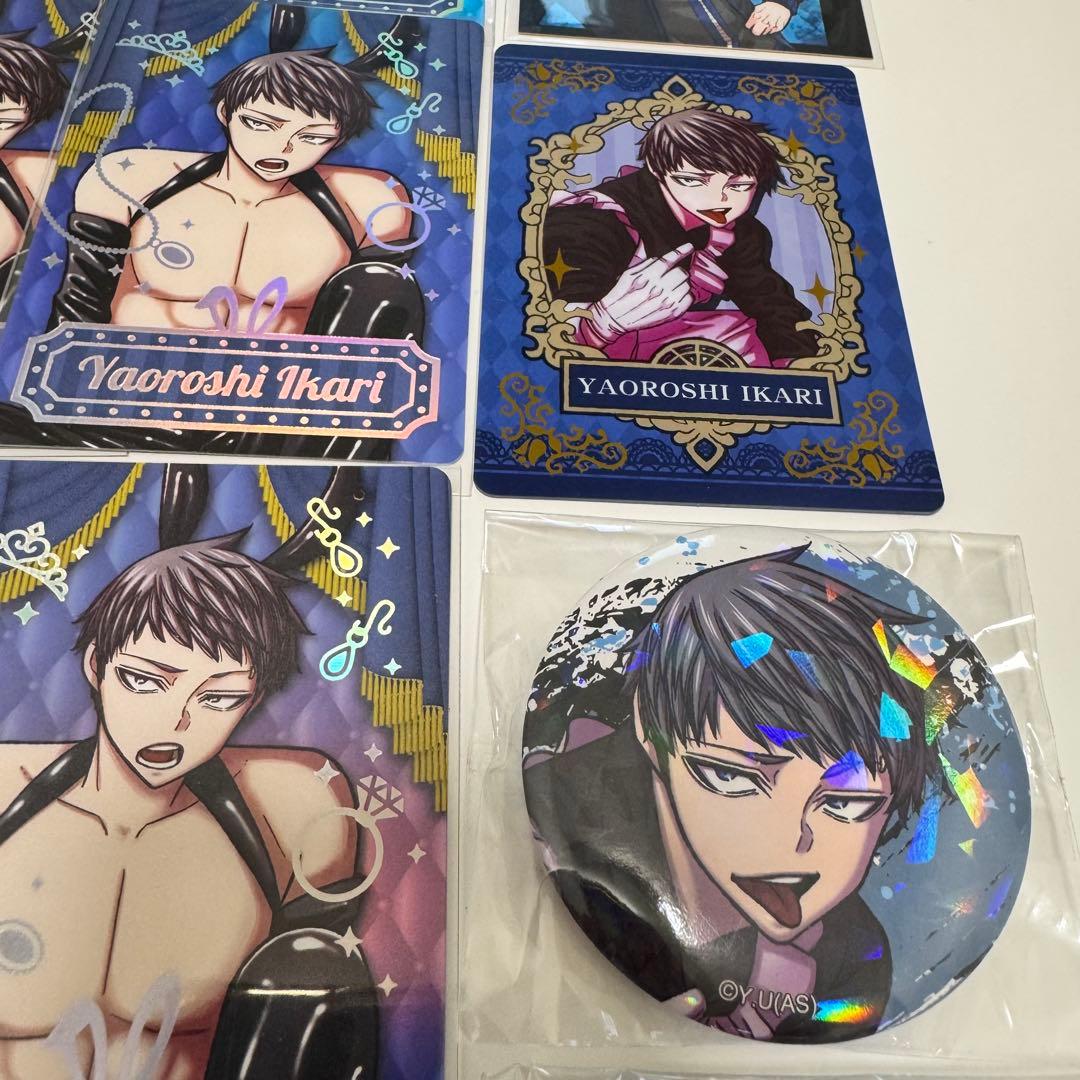 桃源暗鬼 桃源暗鬼 AGF 矢颪碇 トレカ 缶バッジ メイド バニー 特典