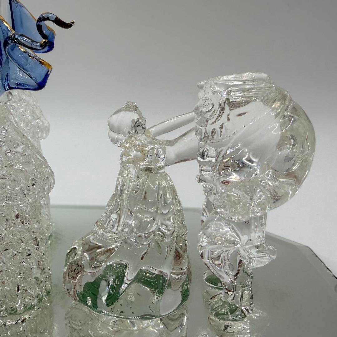 希少 廃盤☆TDL限定 美女と野獣 ガラスの城 フィギュア 東京