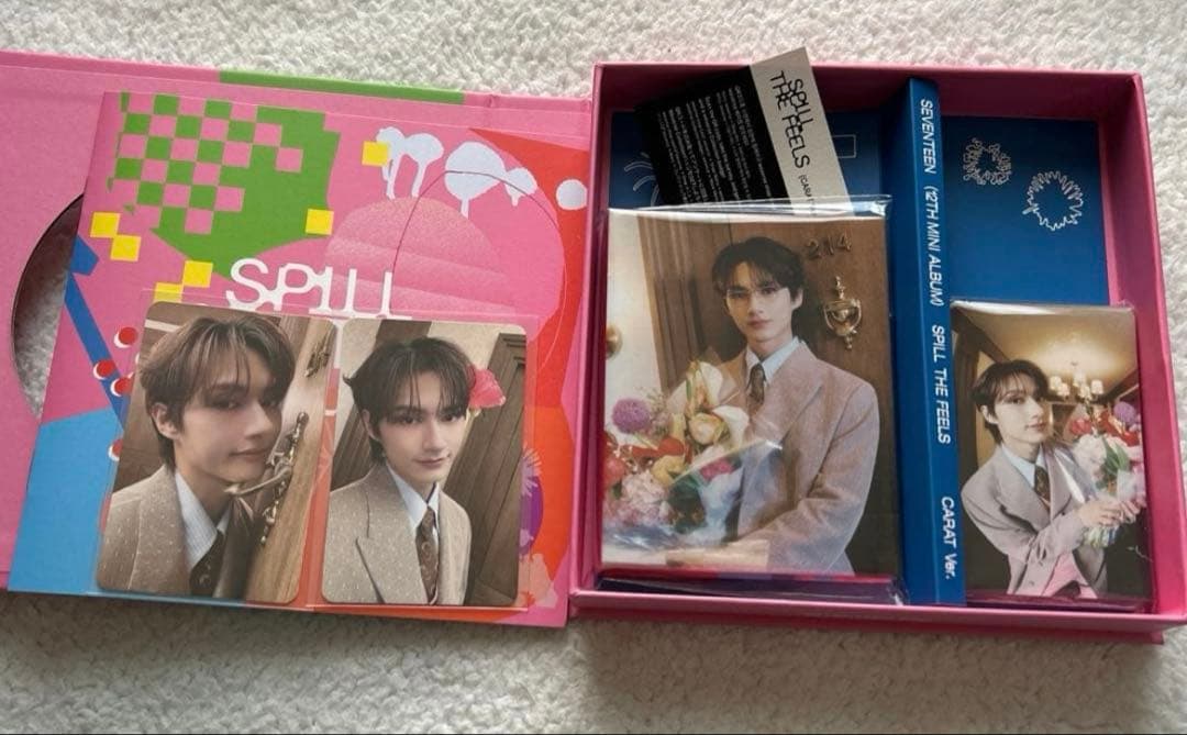 SEVENTEEN ジュン トレカ アルバム SPILL THE FEELS - メルカリ