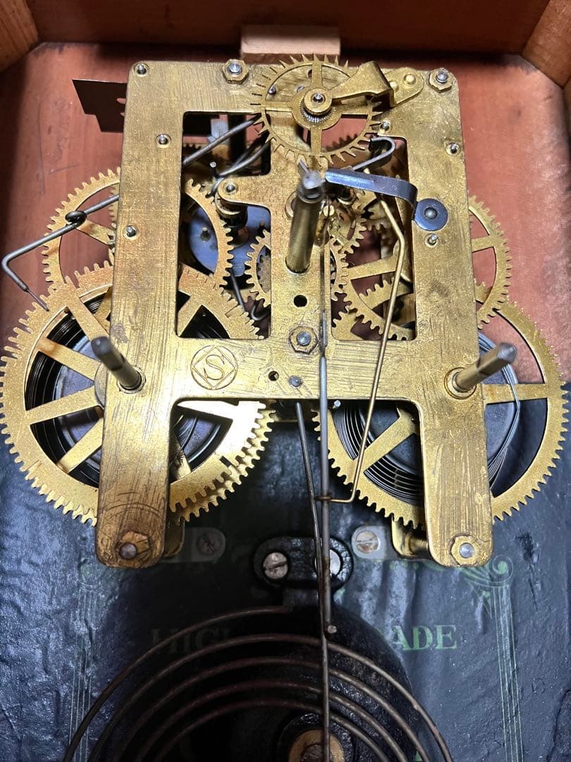 SEIKO SHA 精工舎　振り子時計ゼンマイ掛け時計柱時計ボンボン時計古時計