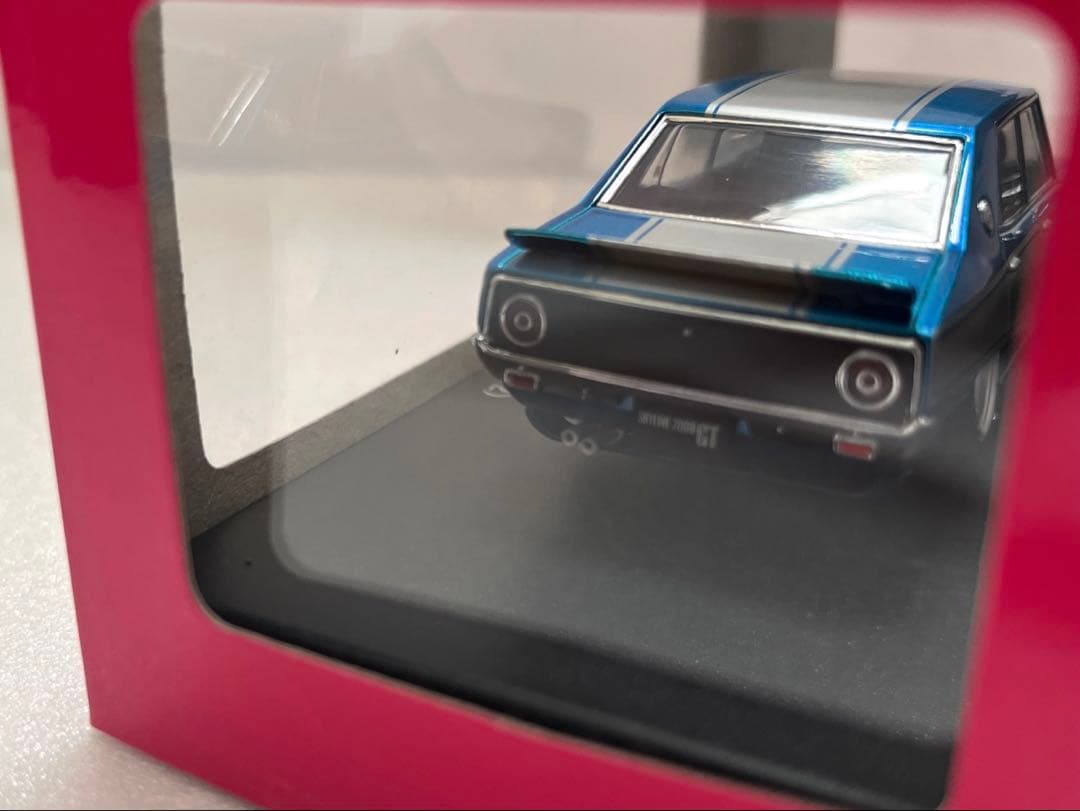 希少品】日産 スカイライン ヨンメリ 2000GTカスタム1/43 アオシマ