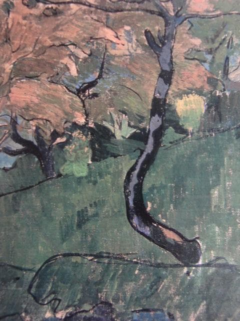 ヤコブ・メイエル・ド・ハーン、坂に生えた下草、希少な画集より、高級新品額・額装付