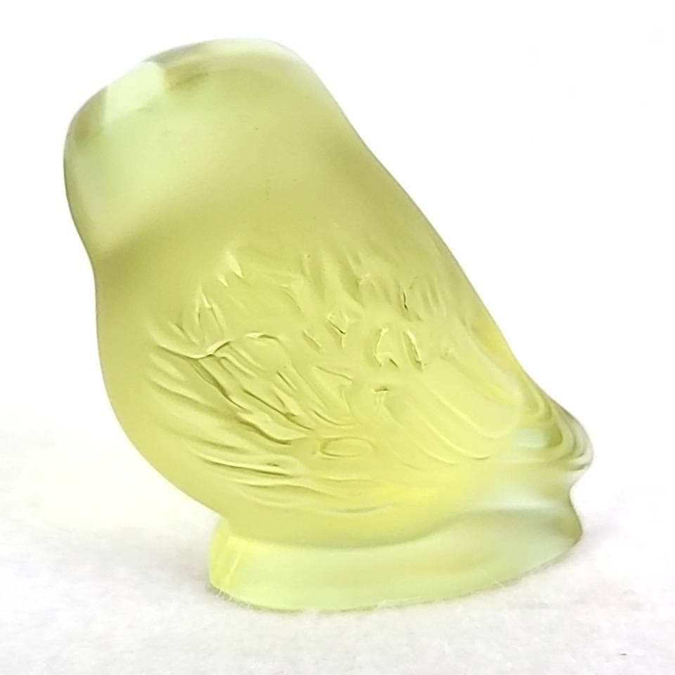 △美品△ラリック　フクロウ　シュエットフリソン　置物　ゴールド 3