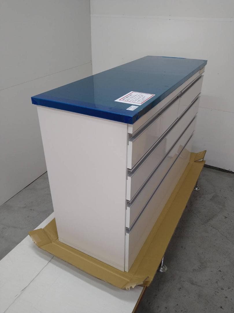 ◎61013 ステンレス頑丈鏡面カウンター幅120WH