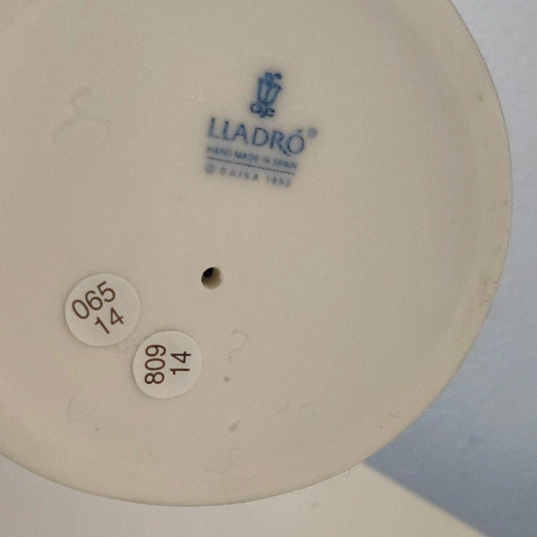 lladro 小鳥と話す少女