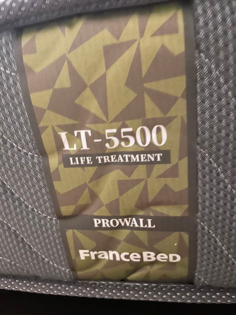 フランスベッド　シングルマットレス　ＬＴ－５５００Ｓ　ＰＷ　モアリーＮ　ハード