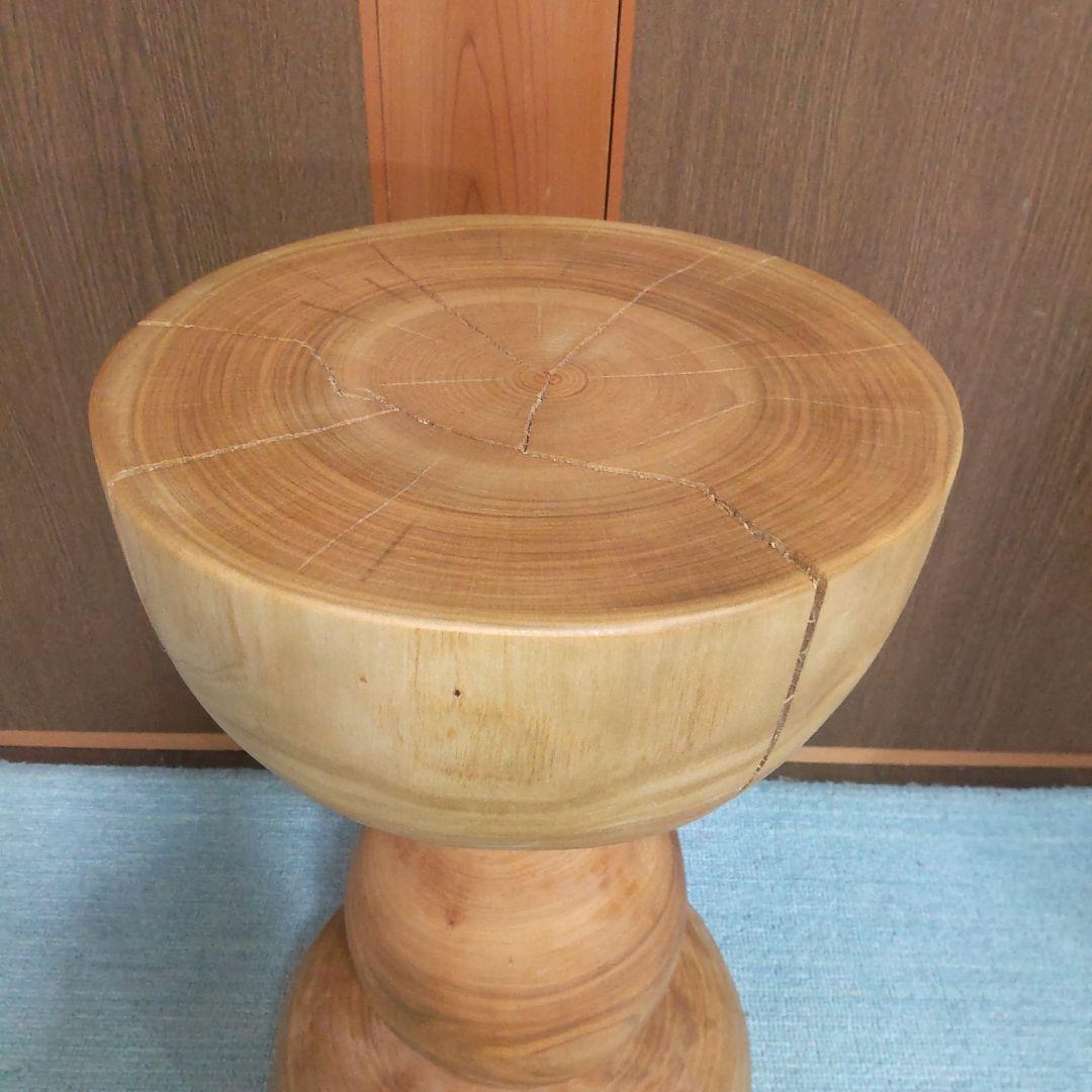 山桜 丸太椅子スツール