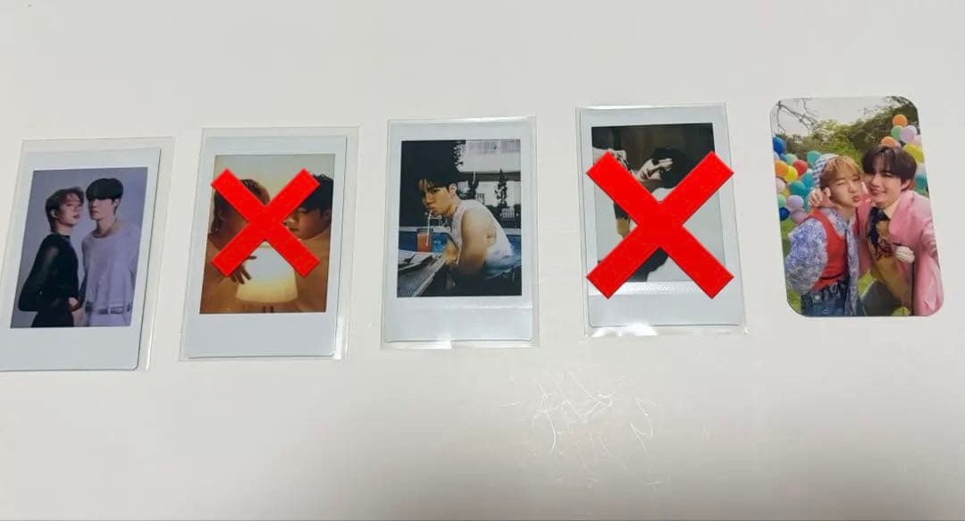 ZeeNuNew ポラロイド トレカ セット - メルカリ