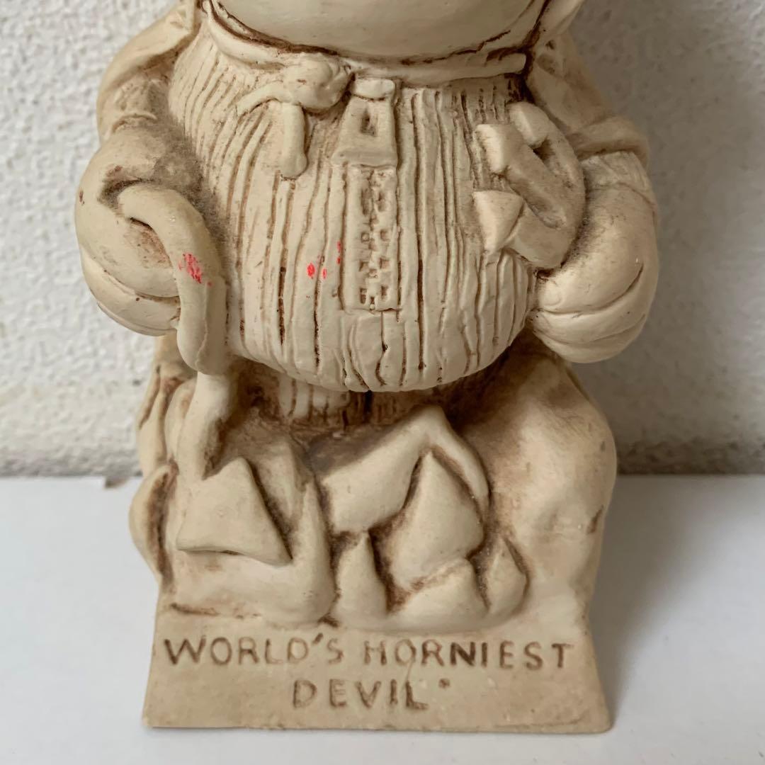 デビル1 レア　1970年代　ヴィンテージ　USA製　メッセージドール　ピース