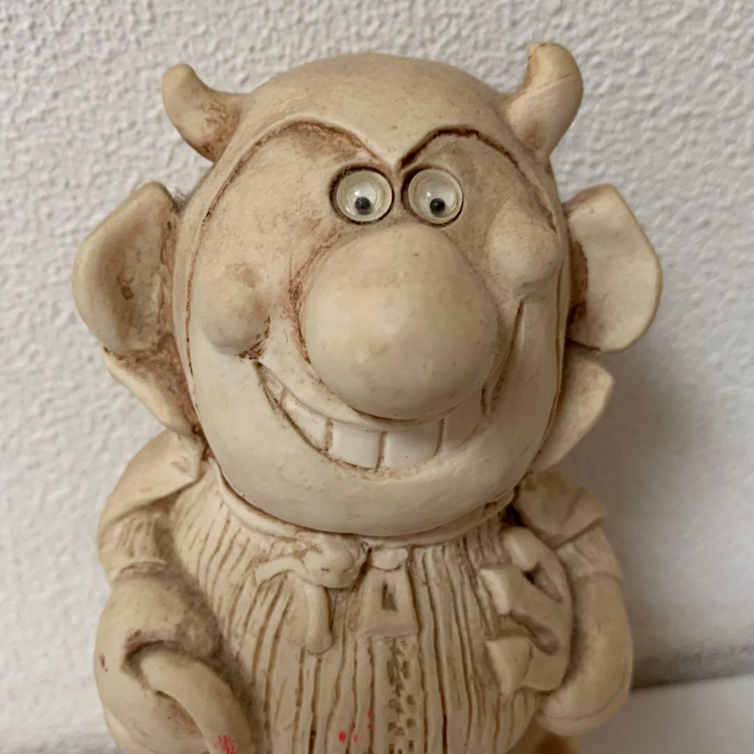 デビル1 レア　1970年代　ヴィンテージ　USA製　メッセージドール　ピース