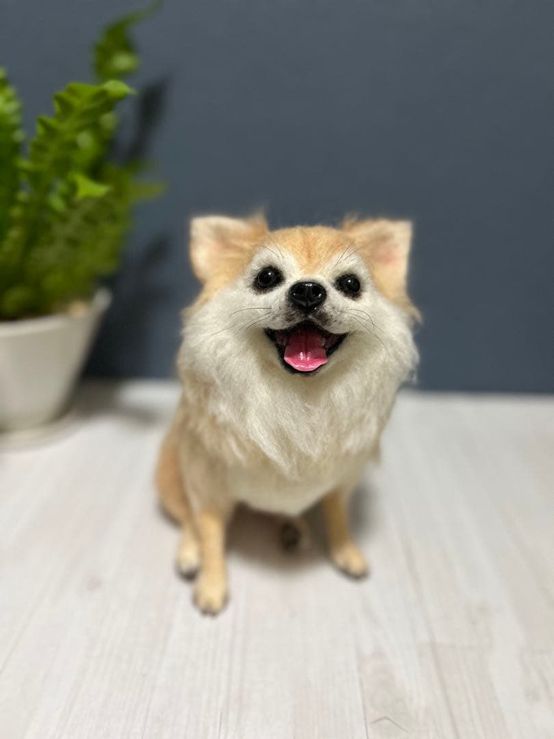 羊毛フェルト チワワ ロング