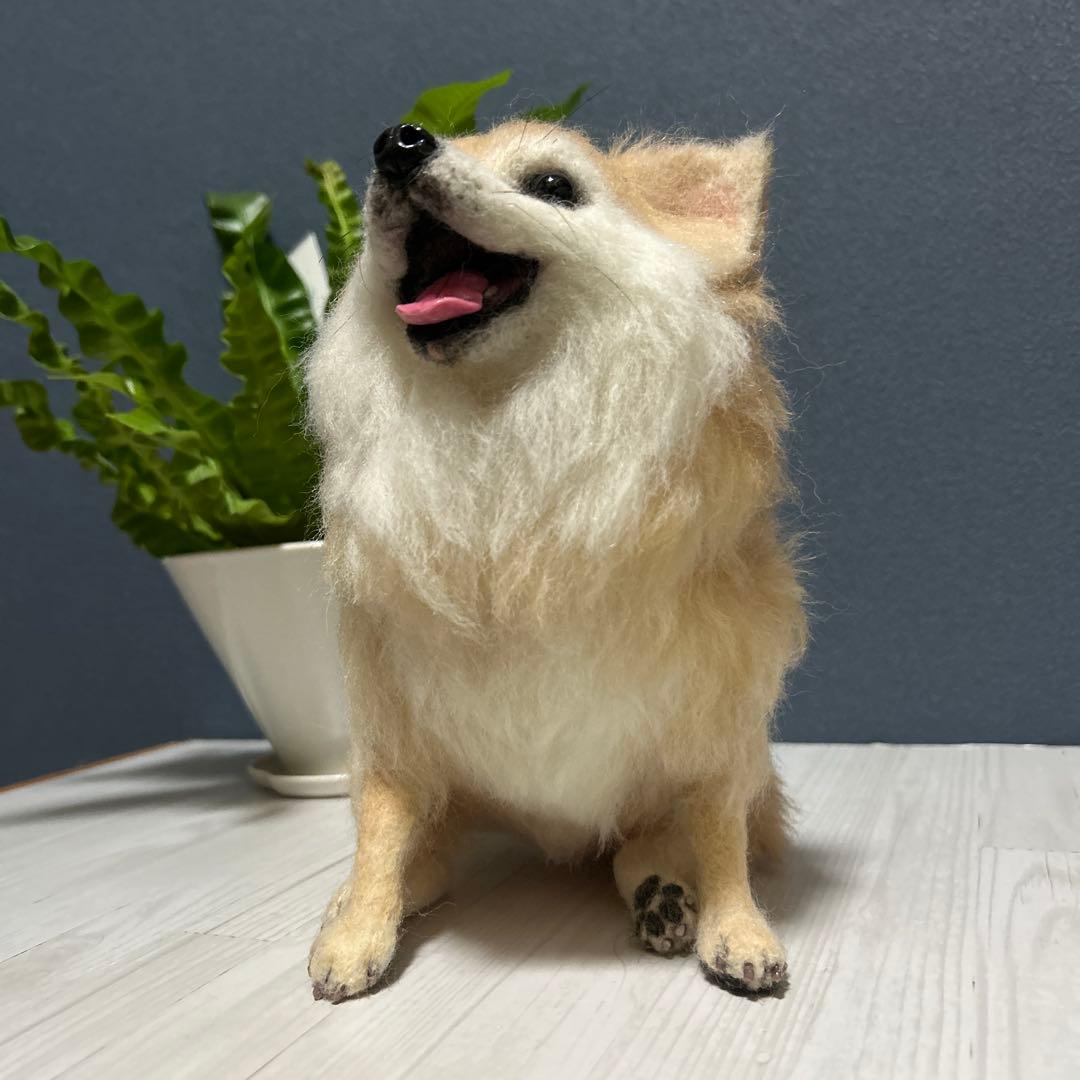 羊毛フェルト チワワ ロング