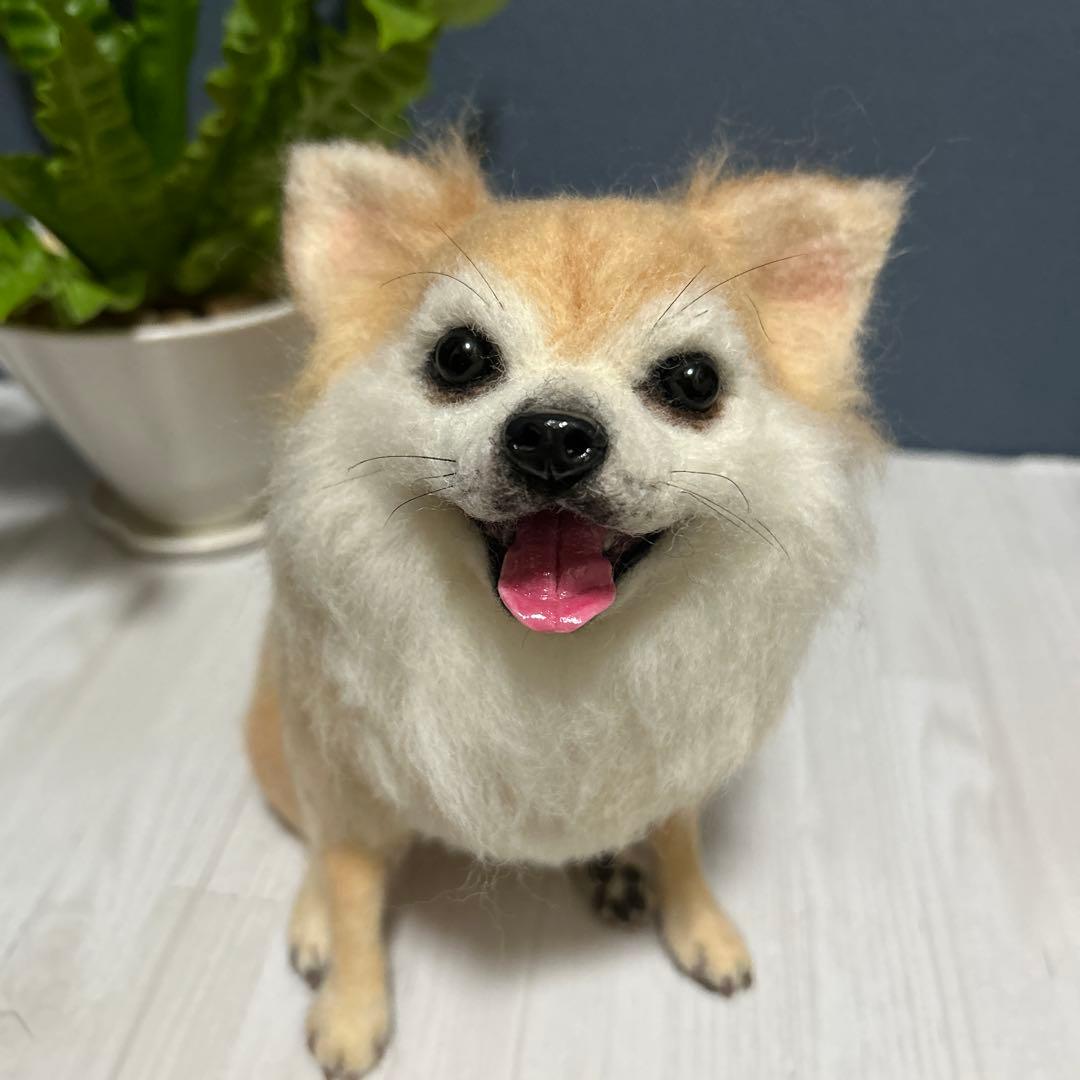 羊毛フェルト チワワ ロング