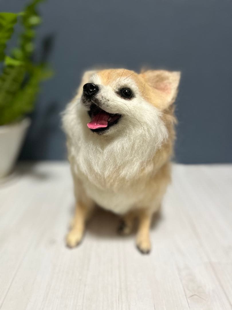 羊毛フェルト チワワ ロング