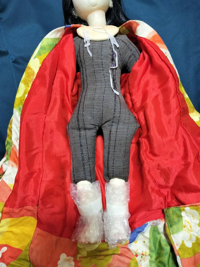 創作人形　作家様　市松人形　椅子つき