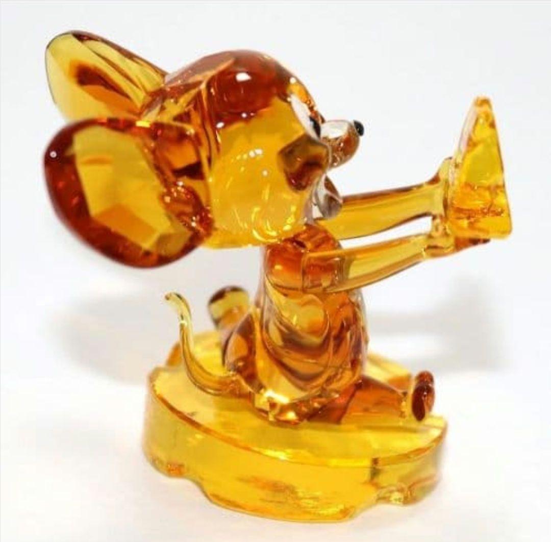 【極美品】SWAROVSKI　スワロフスキー　トムとジェリー　ジェリー　置物