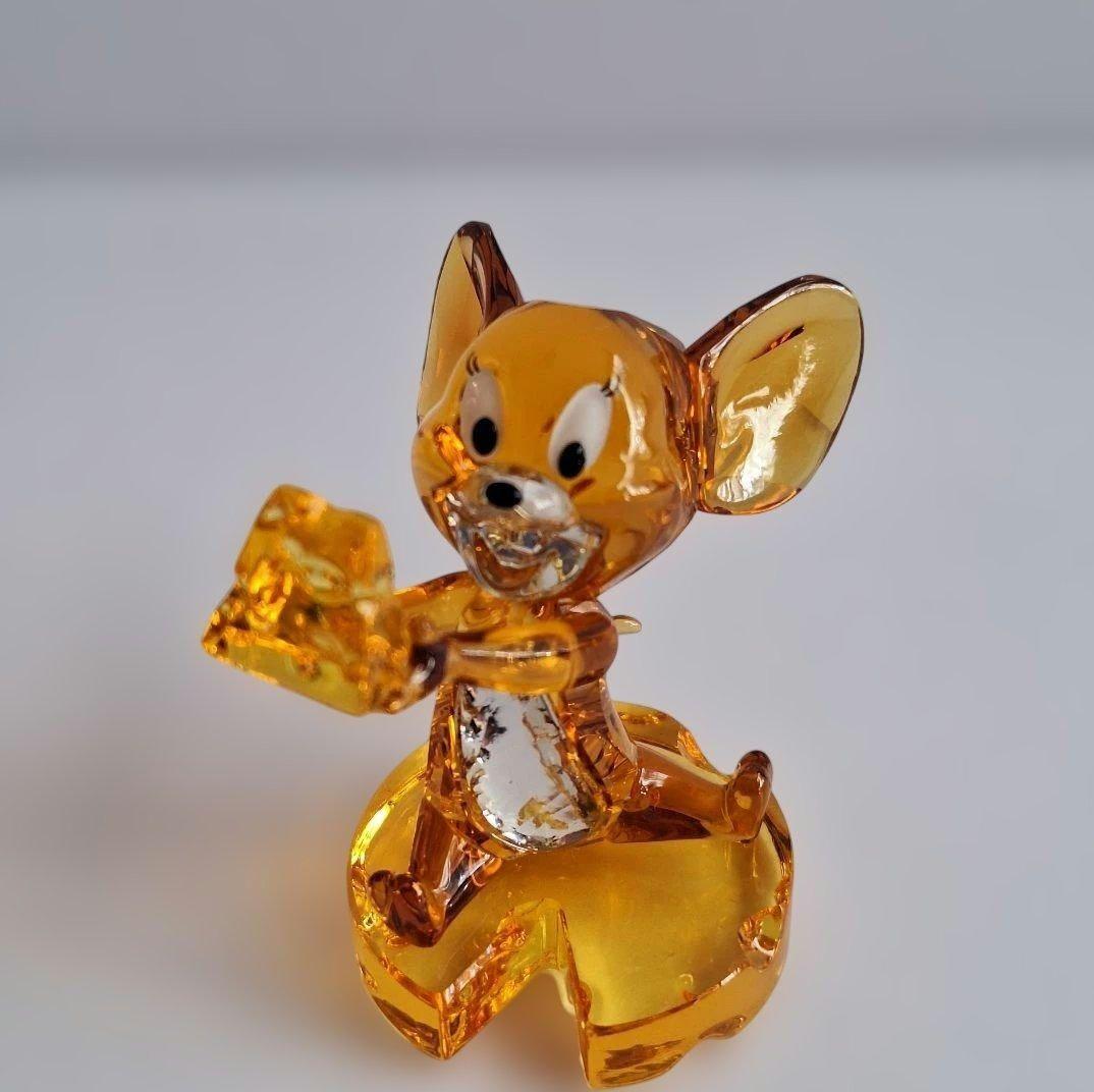 【極美品】SWAROVSKI　スワロフスキー　トムとジェリー　ジェリー　置物