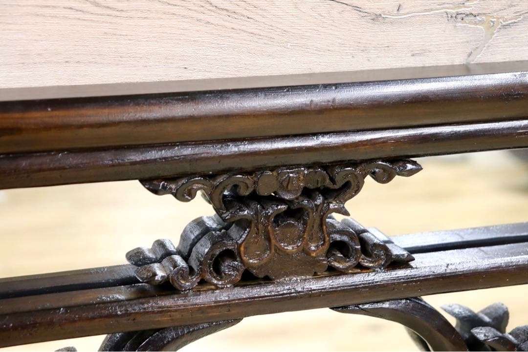 GMHK836H○中国アンティーク ウォールミラー 木製 古材 鏡 壁掛けミラー