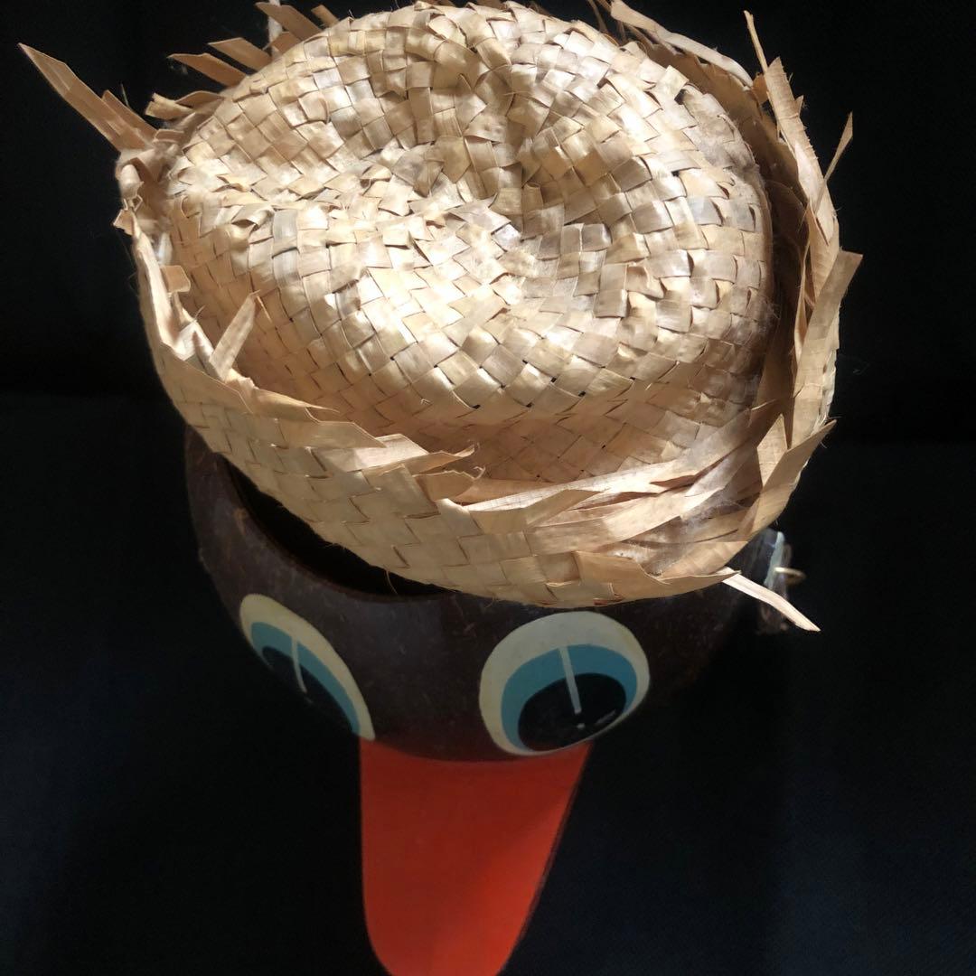 ヤシの木　小物入れ付置き物　HAWAII アジアン　　アンティーク　レトロ