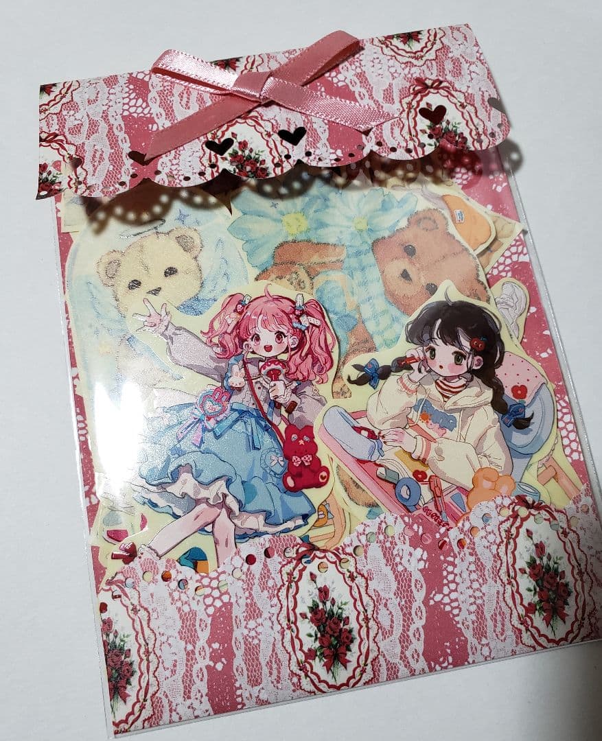 おすそ分け　フレークシール　紙もの詰め合わせ　作家