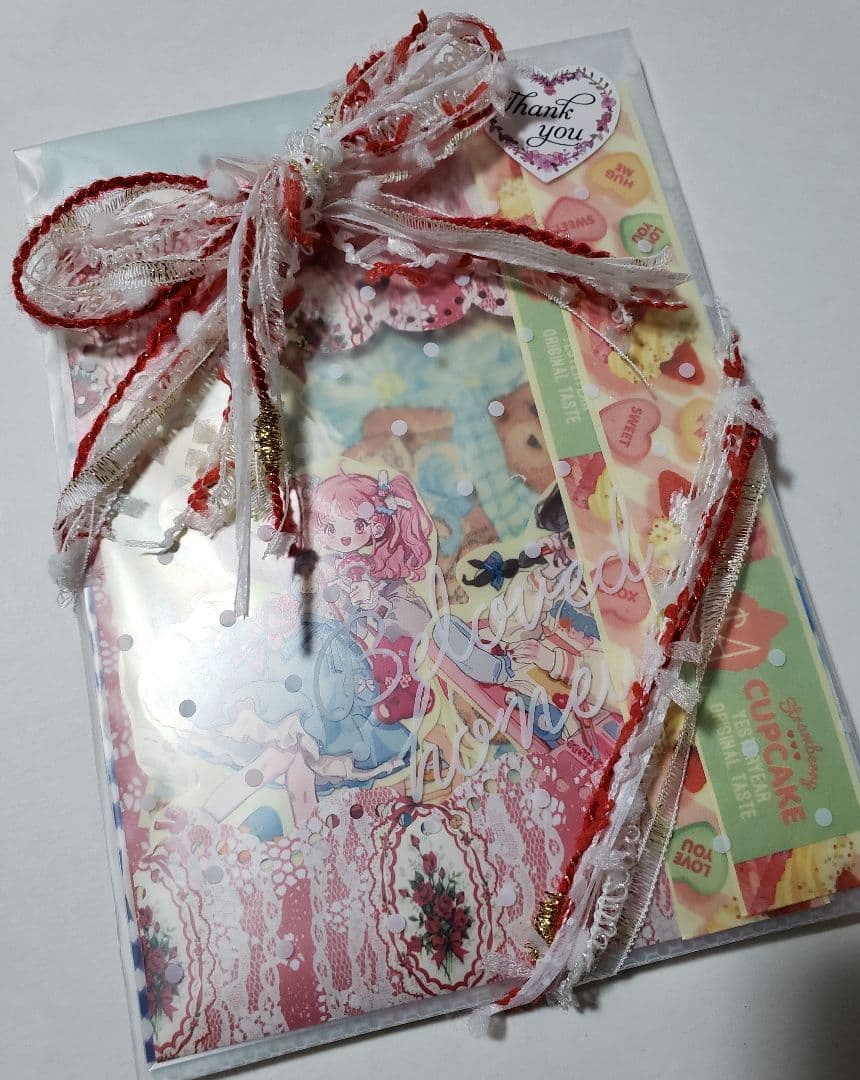 おすそ分け　フレークシール　紙もの詰め合わせ　作家