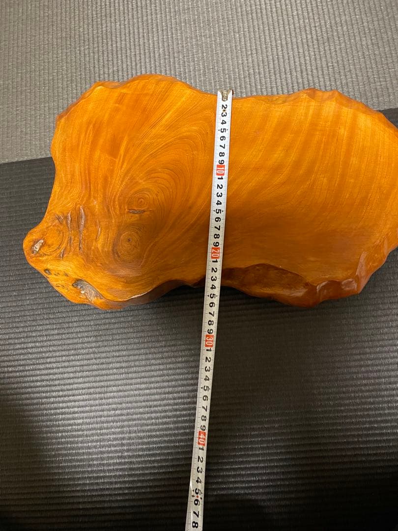 一枚板花台 盆栽台約44cm x 23cm