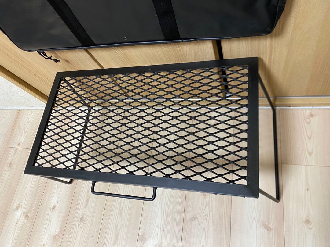 【美品】サンゾー工務店 アイアンテーブル ケース ワッペン ロダン