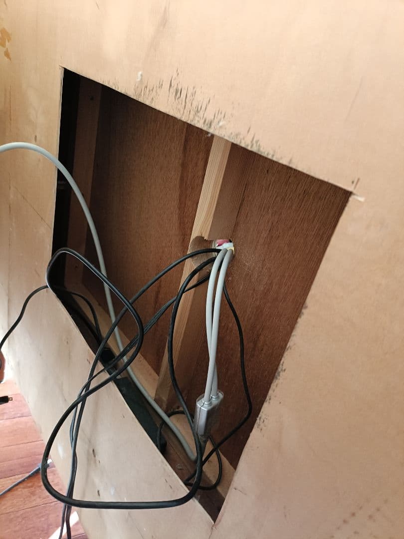 ヴィンテージ　テレビ一体型　テレビボード