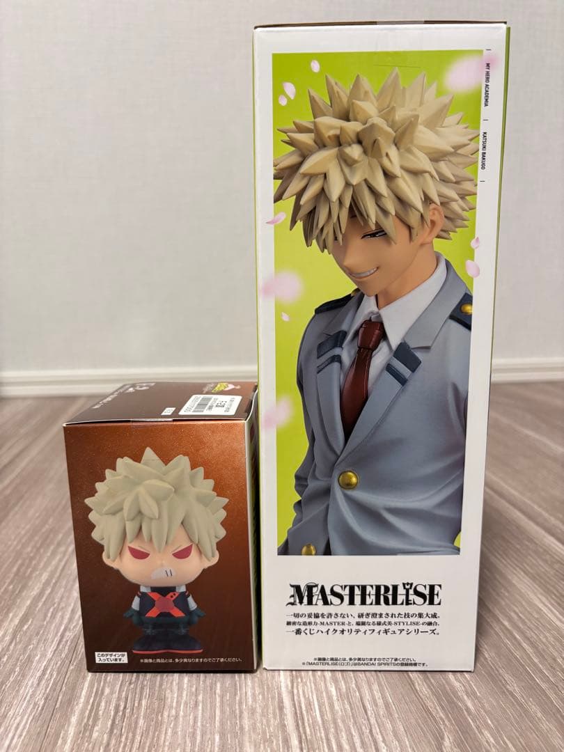 一番くじ B賞 爆豪勝己MASTERLISE フィギュア - メルカリ