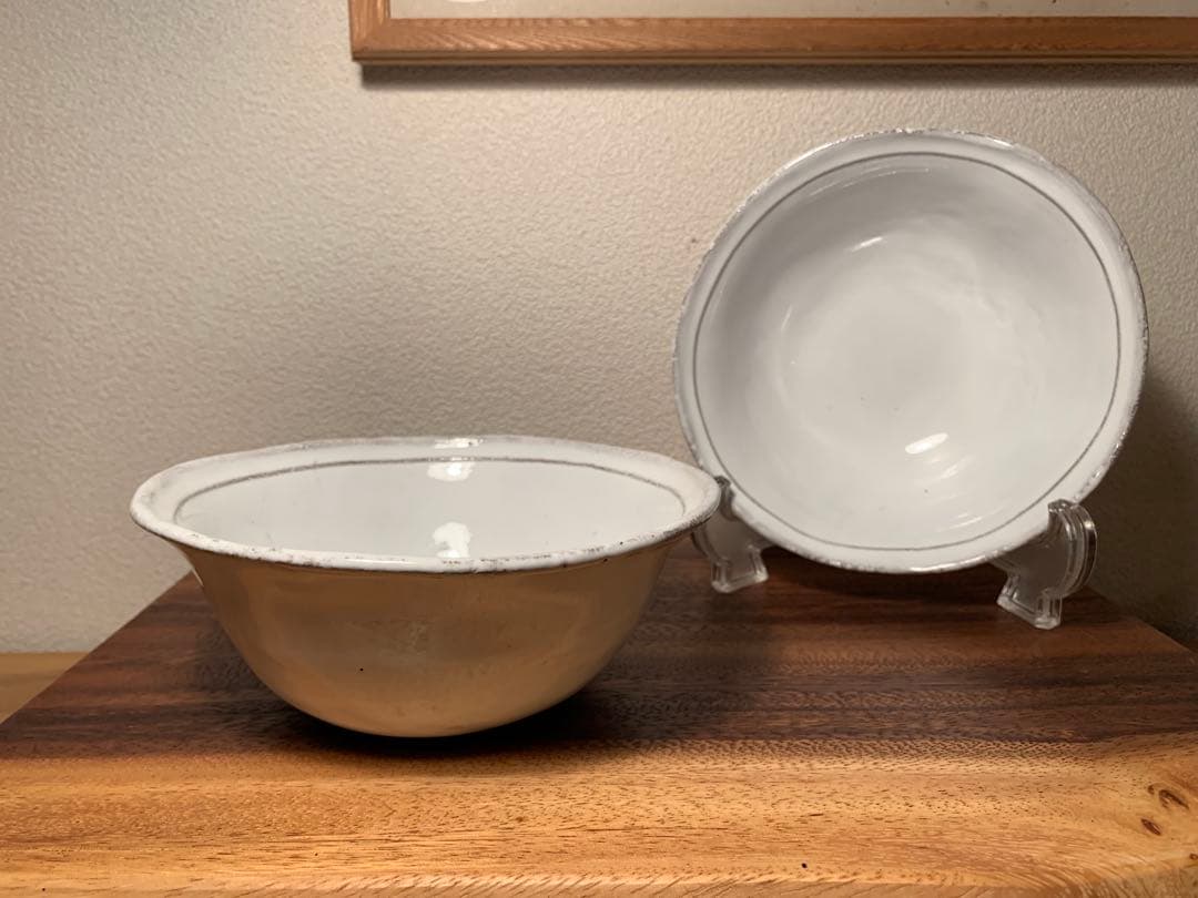 ASTIER de VILLATTE SIMPLEスモールスーププレート ２枚