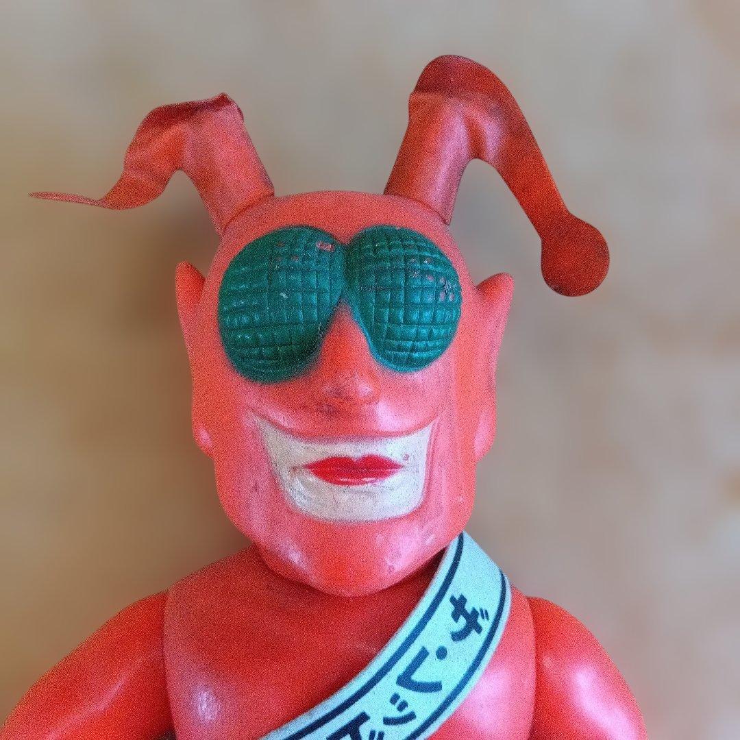 昭和レトロ 中嶋製作所 タイガーマスク ソフビ レッドデスマスク ミスターX