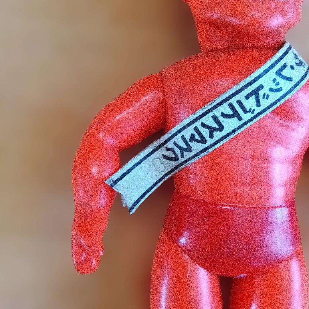 昭和レトロ 中嶋製作所 タイガーマスク ソフビ レッドデスマスク ミスターX