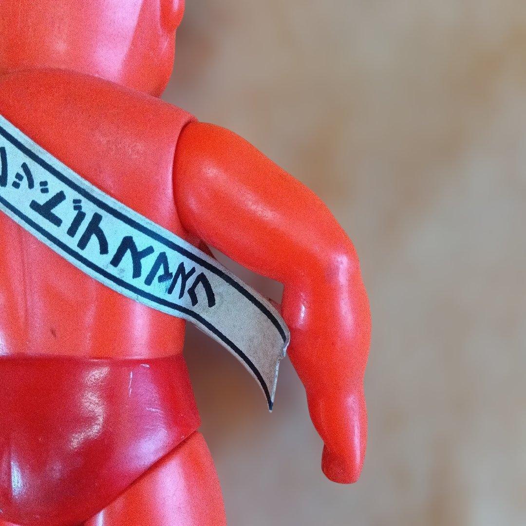 昭和レトロ 中嶋製作所 タイガーマスク ソフビ レッドデスマスク ミスターX