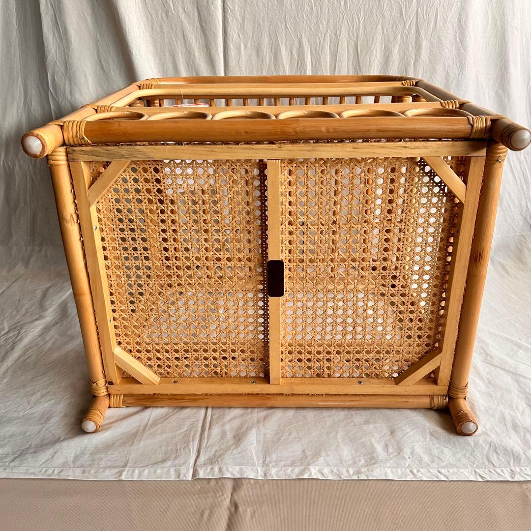【新品・未使用品】脱衣所用ラタン収納