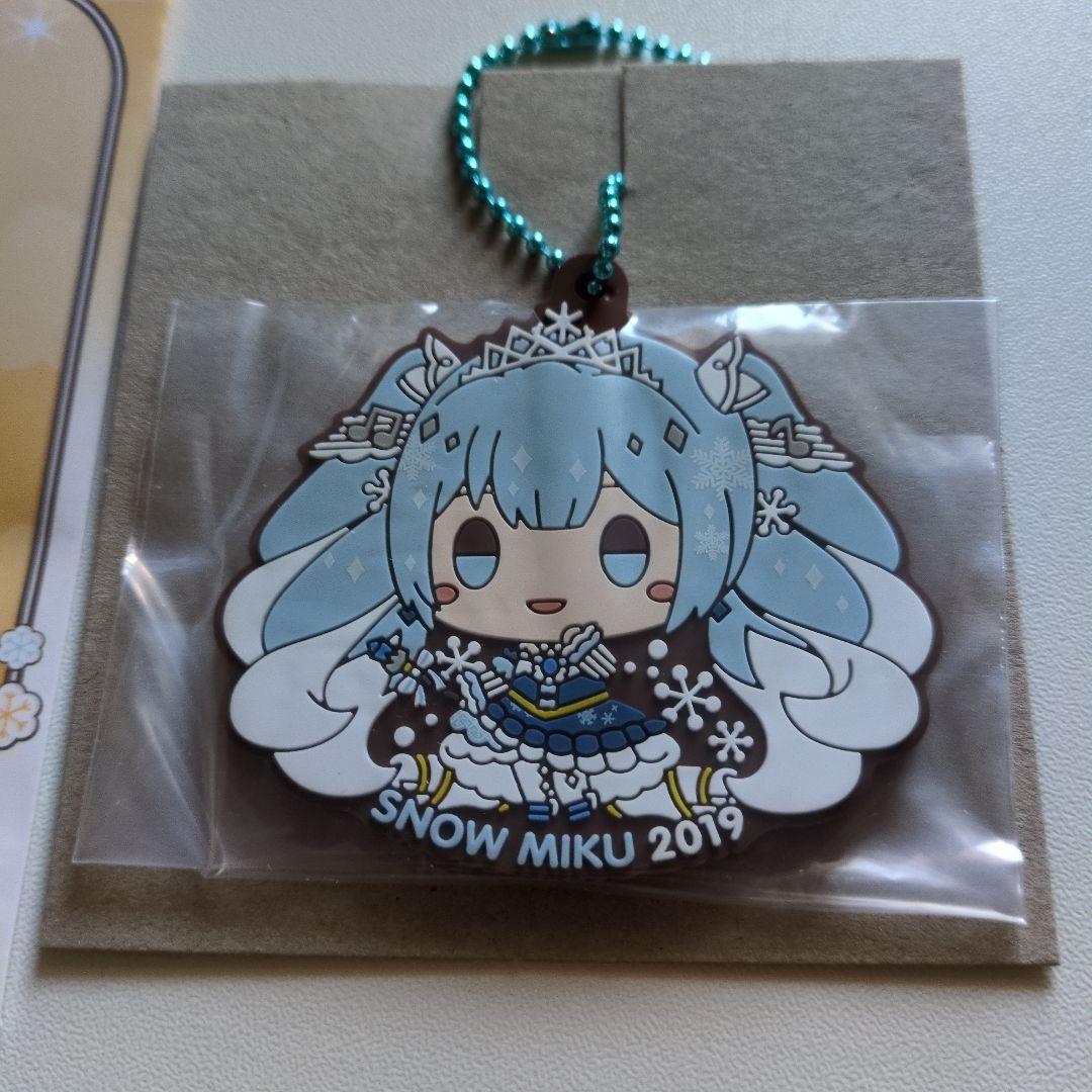 一番くじ 雪ミク 2026 R賞 雪ミク ラバーチャーム 2019 - メルカリ