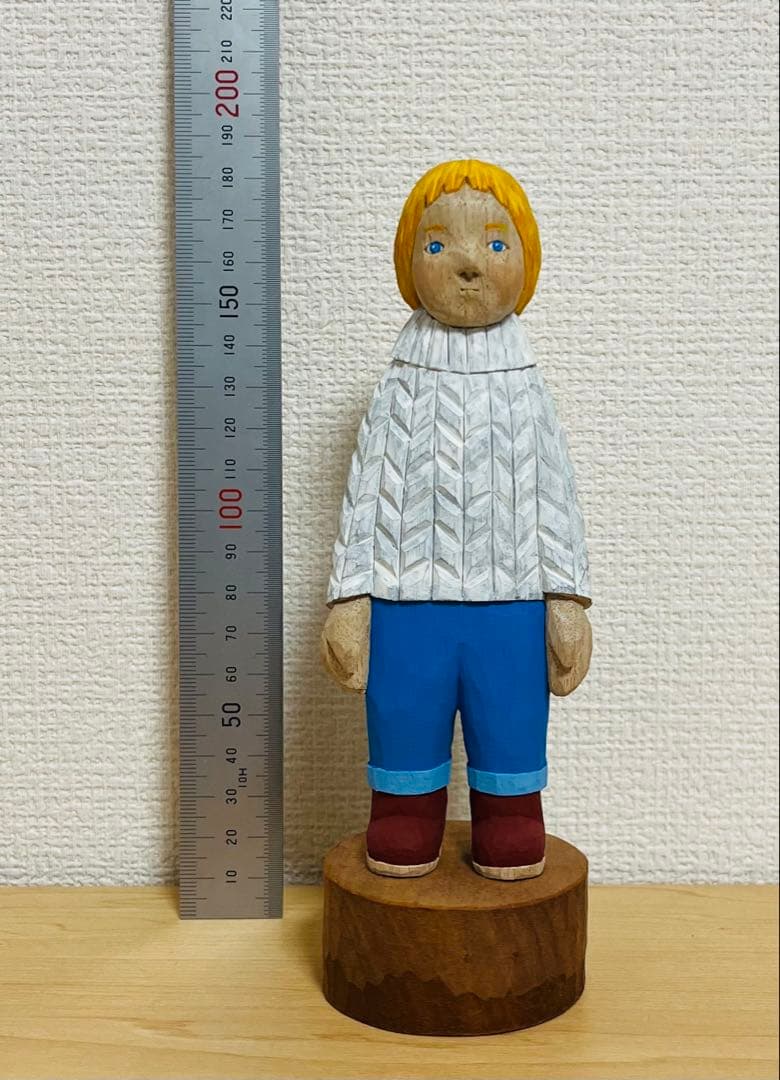 江籠正樹 作 『男の子』大型作品（約18cm）