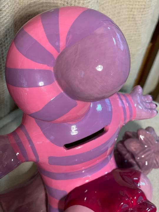 ディズニー チシャ猫 チャシャ猫 貯金箱 置物