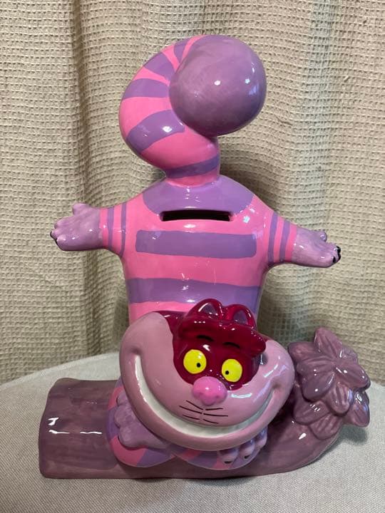 ディズニー チシャ猫 チャシャ猫 貯金箱 置物