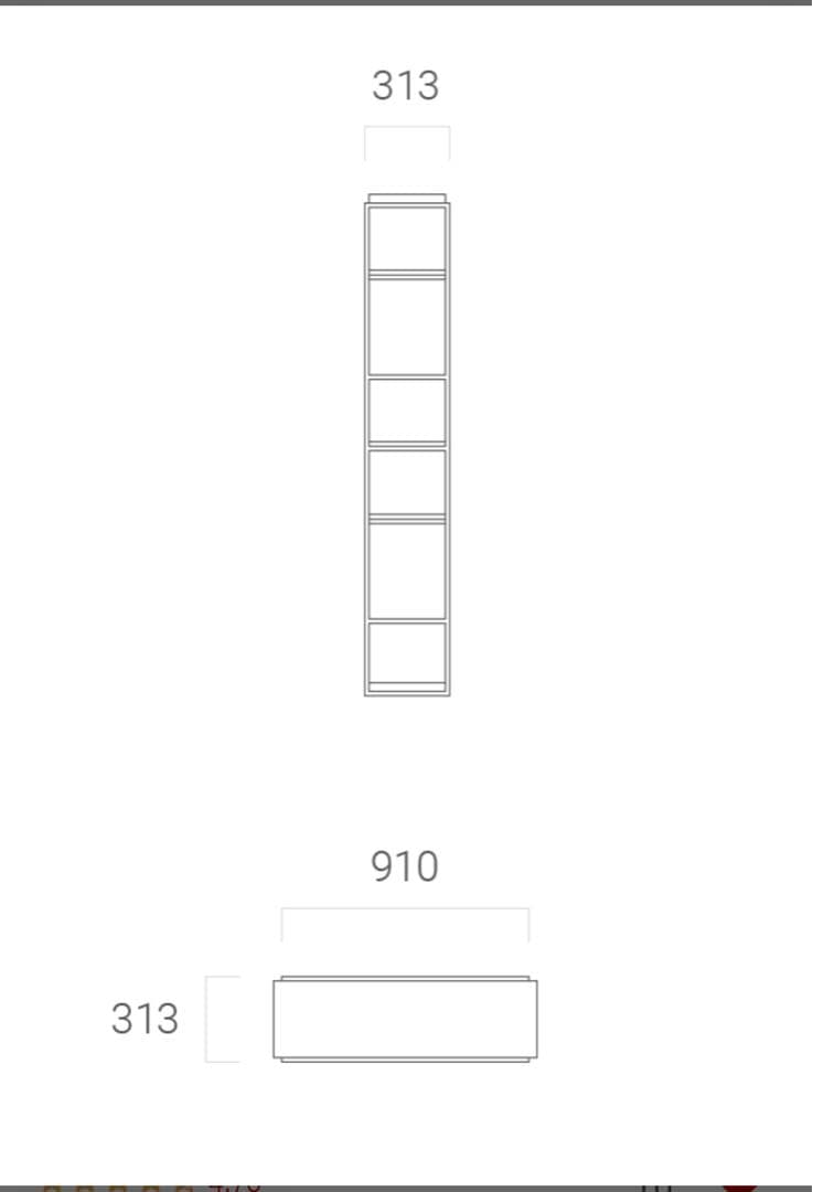 アルモニア　シェルフ　定価16万　ARMONIA 高級有名ブランド　家具