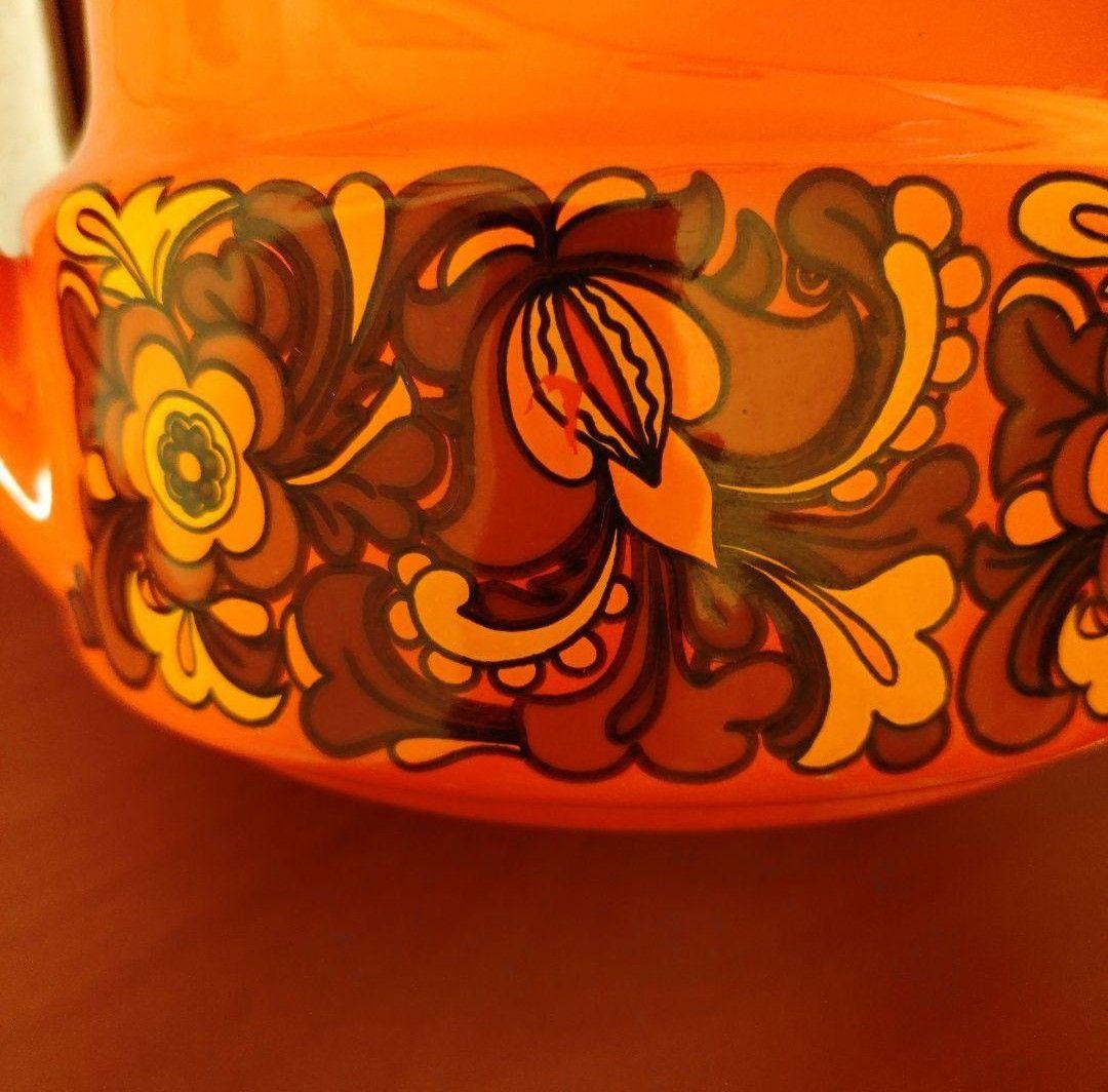 ツ*ラ様 Vintage☆琺瑯花柄ケトル☆Tiffany★箱付新品