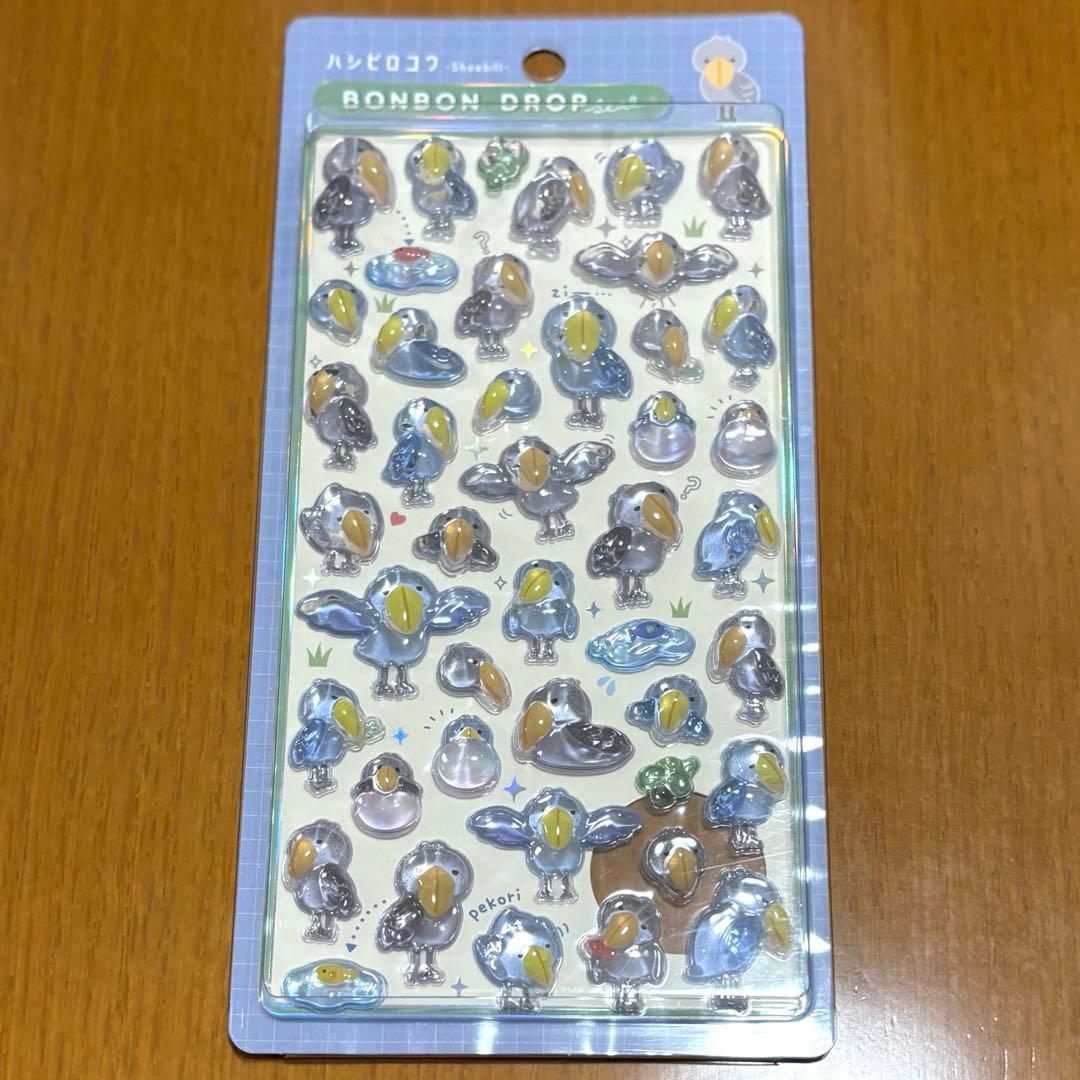 ハシビロコウ ボンボンドロップシール - メルカリ