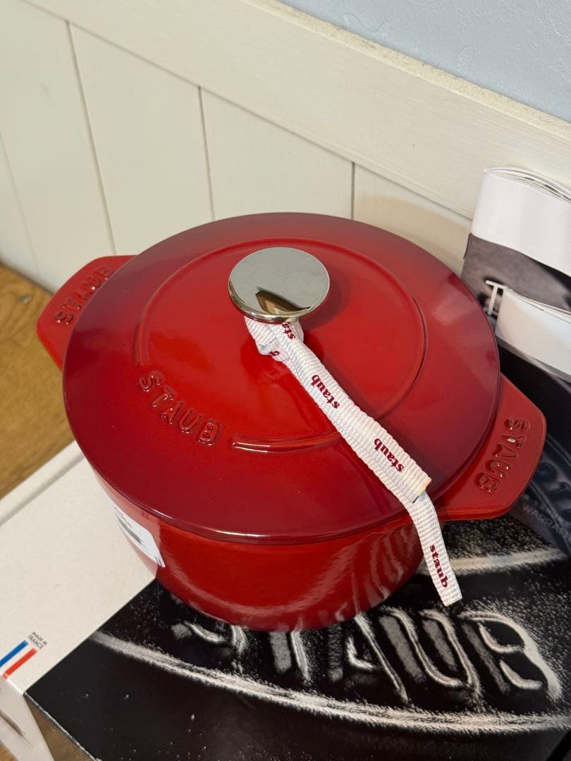 新品 ストウブ ラ・ココット de GOHAN M チェリー 16cm