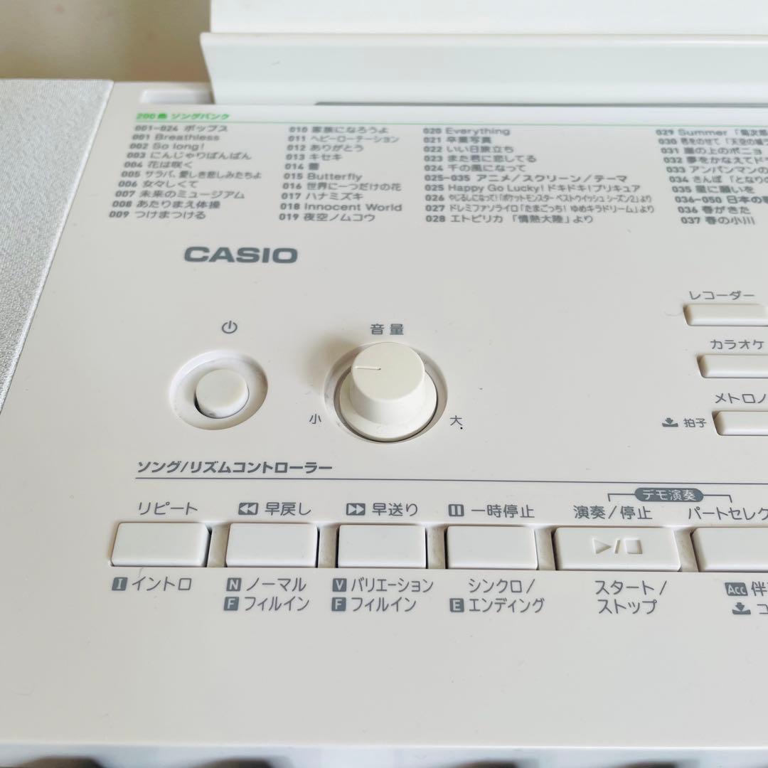 CASIO 電子ピアノ LK-218 LK218 光ナビゲーション キーボード - メルカリ