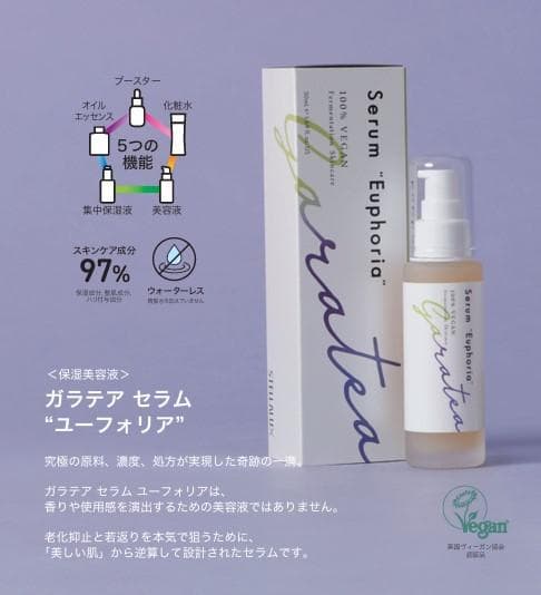 植物由来❕発酵導入美容液◆ヴィーガンコスメ♥ガラテアセラム50ml