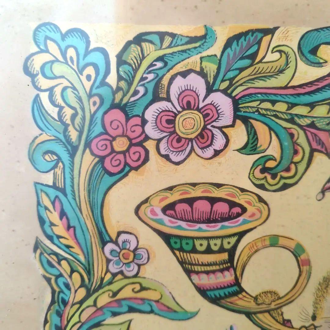 イシイリョウコ】【ロシア】【版画】ウサギ